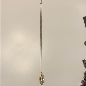 Long necklace with sparkle!